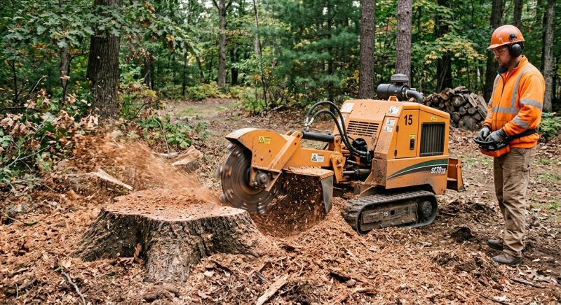 Bush Stump Grinding in Waldorf, MD